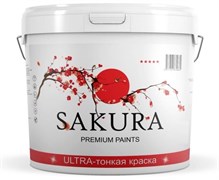 Краска SAKURA ULTRA-тонкая, бархатисто-матовая 10кг