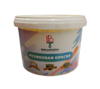 Краска резиновая BELLATONE Дикая вишня 3кг