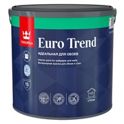 Краска EURO TREND для обоев и стен A мат 2,7л