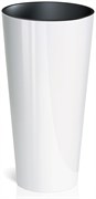 Горшок цветочный TUBUS глянцевый белый DTUS150S-S449