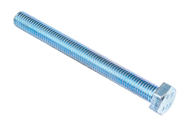 Болт СТРОЙБАТ DIN 933 М12 x 120 (белый цинк 8 шт) 305480