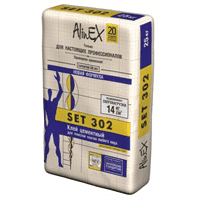 Клей ALINEX плиточный СЭТ-302 25кг усиленный