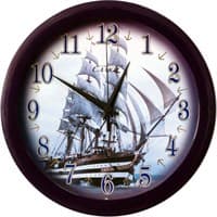 Часы настенные САЛЮТ П-Б4.4-129 Корабль