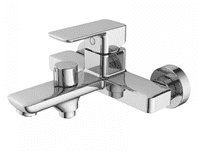 Смеситель BRICK для ванны с керамическим дивертором BRISB02i02