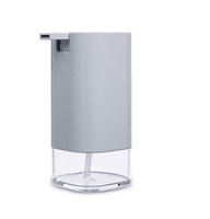 Дозатор PRIMANOVA KLAR для жидкого мыла,пластик,серый D-20610