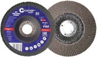 Круг FIT лепестковый CUTOP Profi торцевой (80 лепестков) 125х22,2мм Р100 70-125100