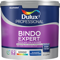 Краска водоэмульсионная Dulux Professional Bindo Expert глуб/мат BW 2,5л 5322579