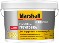 Грунтовка MARSHALL Export base универсальная акриловая 2,5л 5195022
