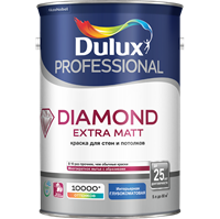 Краска Dulux TRADE Diamond Extra Matt глубокоматовая BW 5л 5273944