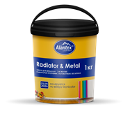 Эмаль для металла и радиаторов отопления Alantex 2,5кг