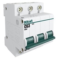 Автомат выкл. 3п 32А ВА101 DEKraft 11081