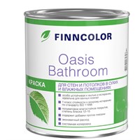Краска ТИККУРИЛА для влажных помещений Oasis Bathroom Aп/мат0,9л