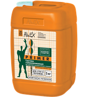 Грунтовка ALINEX Primer для стен и потолков,полимерная,морозостойкая 5кг