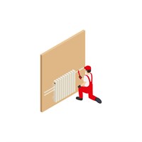 Установка радиаторов/полотенцесушителей