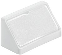 Уголок крепежный HAFELE пластмасса двойной белый 262.55.710