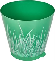 Горшок Easy Grow D200 для цветов с прикорневым поливом 4л Зеленая трава арт.ING47020ЗТ-12
