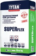 Клей TYTAN высокоэластичный для плитки SUPER FLEX S1 TS55 (25кг)