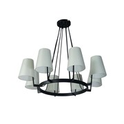 Люстра TEKAVIZE MD21456/8A 8xE14 BLACK D850мм 159-17556