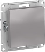 Выключатель AtlasDesign 1-кл. сх1, 10АХ, механизм АЛЮМ ATN000311