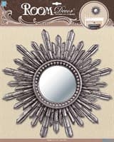Элемент декоративный ROOM DECOR Декор зеркало большое №4 серебро PSA 4908