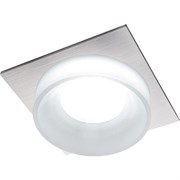 Светильник потолочный FERON встраиваемый DL2901 MR16 50W G5.3 квадрат, хром 41140
