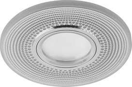 Светильник потолочный Feron встр.светод.подсв.15LED*2835 SMD4000KMR16 50W G5.3 бел.мат,хрCD950 29712