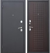 Дверь металлическая Гарда Муар Венге 960 левая