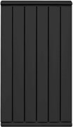 Радиатор отопительный алюминиевый TIPIDO 800/10 (черный матовый)
