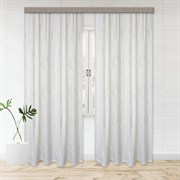 Шторы портьерные Жаккард Фиалка 190*275 2шт молочные 100064
