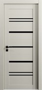 Полотно ЭКО Deluxe 309 черное стекло лакобель инвойс айс 90*200