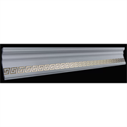 Плинтус ГЛАНЦЕПОЛ потолочный GP-25 140*53 Gold (1уп-16шт)