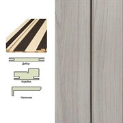 Наличник угловой ТЕЛЕСКОП 8*70*2150 ясень пепельный