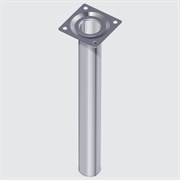 Ножка стальная, труба/LOSE/D30/M10/70cm weiss 11100-00072