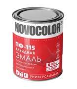 Эмаль NOVOCOLOR ПФ-115красный 0,9кг 380713-06