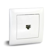 Розетка UNIT VITA RJ-45 PC, белая 280300430