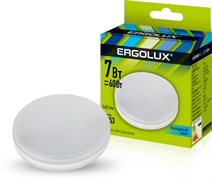 Лампа светодиодная ERGOLUX LED-GX53-7W-GX53-3K 13512