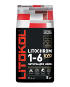 Затирка LITOCHROM 1-6 EVO LE 200 белый 5кг