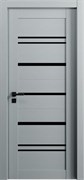 Полотно ЭКО Deluxe 309 черное стекло лакобель инвойс грей 60*200