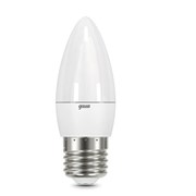 Лампа Gauss LED Candle E27 6,5W 100-240V 3000K 1/10/50 103102207/103102107