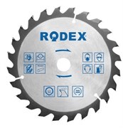 Диск RODEX по дереву с крупными зубьями 230*40T 22,2мм RTS40230