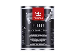 Эмаль LIITU черная для школьных досок 1л