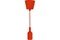 Патрон REXANT E27 силиконовый со шнуром 1м красный 11-8888 - фото 100519