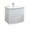 Шкаф для ванной комнаты HeadWay 60 консольный в комплекте с умывальником EAST 60см - фото 101575
