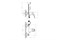 Смеситель Decoroom одноручный с гигиеническим душем, хром DR21058 - фото 102007