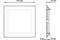 Светильник светодиодный Gauss встраиваемый ультратонкий квадратный IP20 9W 2700K 1/20 940111109 - фото 110148