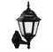 Светильник NAPOLI PLASTIK L BLACK настенный (вверх) 252-15052 - фото 117191