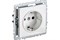 Розетка BRITE с з/к/ш 16А белая BR-R14-16-K01 - фото 121180