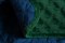 Покрывало стеганое MOROSHKA Zolotoy Roy 220х240см, двустороннее, зеленый+синий 938-203-01 - фото 124195