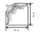 Угол декоративный YA001 - фото 125104
