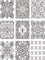Трафарет DECOR Т3 Пэчворк квадрат 600*600мм (1мм) - фото 126256